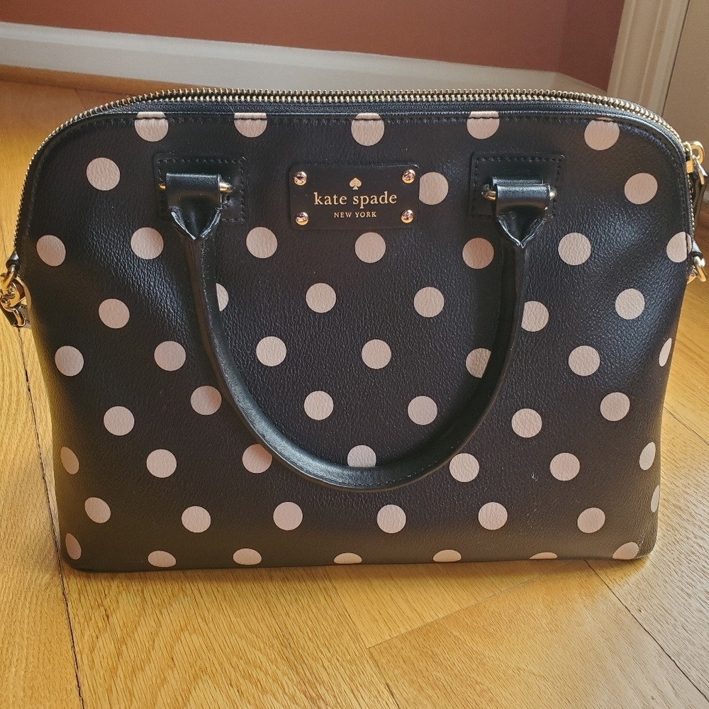 Kate Spade Wellsley Rochelle Polka Dot Handbag - Picture 3 of 16